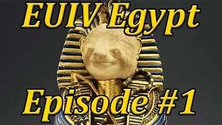 Let's Play EUIV Extended Timeline Egypt Episode 1 (Rock and a Hard place)