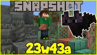 Minecraft's NEW Copper and Tuff Blocks! | Snapshot 23w43a