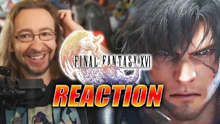 MAX REACTS: Final Fantaxy XVI - PS5 Reveal Trailer