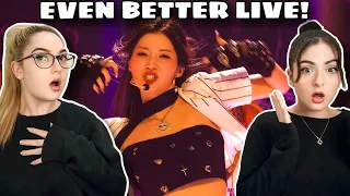 BABYMONSTER (베이비몬스터) "BATTER UP" LIVE PERFORMANCE (SCHOOL VER.) REACTION | Lex and Kris