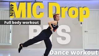 [DanceFit] BTS "MIC Drop" Full body Challengy HIPHOP cardio dance workout Ria Queen 1B Dance story