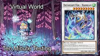 DATASCAPE [Virtual World] - Ten Minute Testing 10/25/20