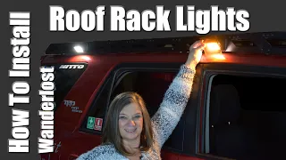 How To Mount Lights To An Aftermarket Roof Rack, And How To Wire Them, 4Runner