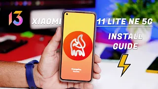 INSTALL OrangeFox Recovery on Xiaomi 11 Lite NE 5G (MIUI13) | INSTALL Permanent Custom OrangeFox