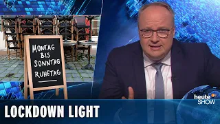 Erneuter Lockdown! Restaurants müssen schließen, die Schulen bleiben auf | heute-show vom 30.10.2020