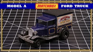 Matchbox Model A Ford Van - Beer Truck Custom