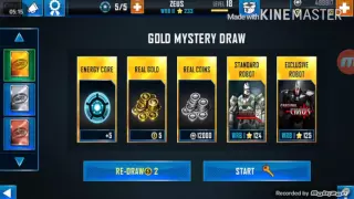 Real steel 50× gold key pack opening sick pulls