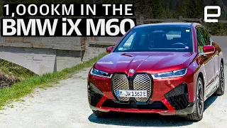 We drove the BMW iX M60 across Europe