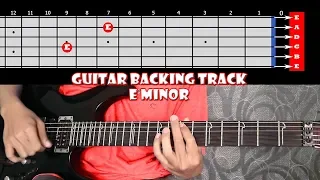 Red Hot Chili Peppers Music Style Guitar Backing Track In E Minor | 96 bpm