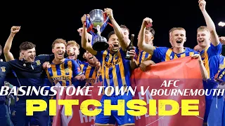 TREBLE!😍 Basingstoke v Bournemouth | Pitchside