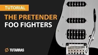 THE PRETENDER - FOO FIGHTER How to play Electric GUITAR LESSON