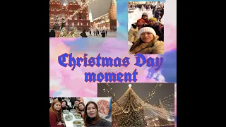 Christmas Day 2020 At kremlin Moscow #walkingTour with friends