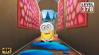 Minion Rush Baby Minion slide under obstacles 70 times in a run at The Mall | Lv.378 Ep.228 | UHD 4K