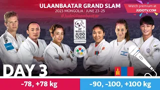 Live now: Ulaanbaatar Grand Slam day 3 - watch more on judotv.com