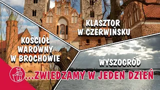 What is worth seeing in Poland. The oldest cities of Mazovia. Czerwińsk, Brochów, Wyszogród.