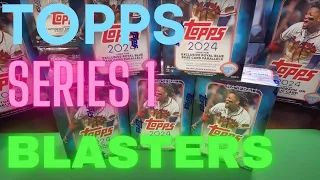 2024 Topps Series 1 Blaster Box Reveal Part 1 With New Holiday Reveal!