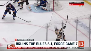 Bruins top Blues and Force Game 7