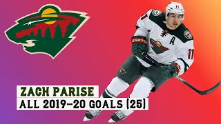 Zach Parise (#11) All 25 Goals of the 2019-20 NHL Season