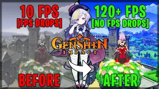 Genshin Impact - How to BOOST FPS, Increase performance & fix lag for all PC