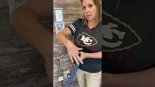 Sarah with Midwest Vacuums demonstrates how to use your hide-a-hose retractable hose system.
