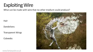 FantasyWire Video 2: Properties and Constraints of Wire