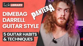 Shred Like Dimebag Darrell (Pantera) - 5 EASY Guitar Techniques & Habits