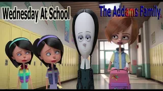 The Addams Family - Wednesday At School Scene