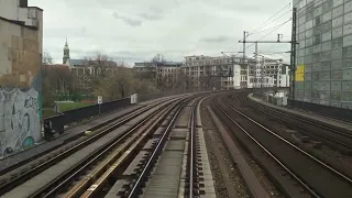 S-Bahn Berlin von Friedrichstraße bis Alexanderplatz Linie S7.