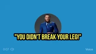 Conor McGregor vs Anthony Smith (Twitter Voicenote)