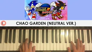 Sonic Adventure 2 - Chao Garden (Neutral Ver.) (Piano Cover) | Patreon Dedication #328