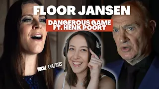 FLOOR JANSEN Dangerous Game ft. HENK POORT | Vocal Coach Reacts | Jennifer Glatzhofer