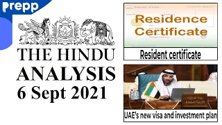 The Hindu Newspaper and Editorial Analysis today | 6 September 2021 | UPSC CSE/IAS | Current Affairs