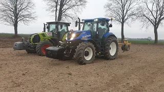 Test Głębosza Staltech 4 łapy Claas Arion 610 vs New Holland T7 165S