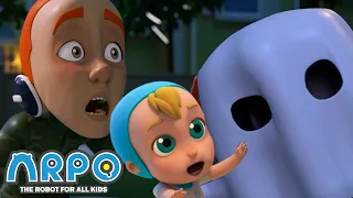 Arpo the Robot | HALLOWEEN TERROR - ZOMBIE NIGHT!!! | Funny Cartoons for Kids | Arpo and Daniel