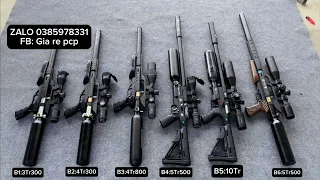 Tổng hợp các mẫu súng pcp giá rẻ//thanh lý súng pcp//súng FX//súng condor mini giá rẻ chỉ có 3 triệu