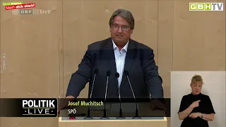 Parlamentsrede von Josef Muchitsch zur BUAG-Novelle 2022 und der BUAG Service-Karte, 18.05.2022