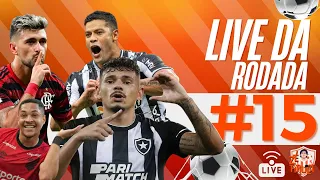 Live do Zé Firula | Rodada 15 | Dicas Cartola