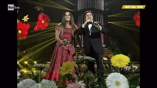 Paolantoni & Cirilli - Romina e Albano cantano " Felicità " - Tale e Quale Sanremo 18/02/2023