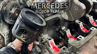 REPEATED CAPITAL REPAIR OF MERCEDES OM460 ENGINE 12.8 -L, 435 HP