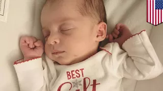 Baby born after being frozen as an embryo 24 years ago - TomoNews