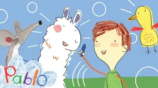 Pablo - Learning with Friends Compilation | Cartoons for Kids #Autism