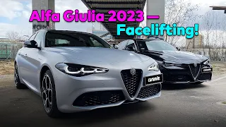 Alfa Romeo Giulia 2023 - co się zmieniło?