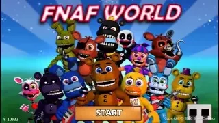 FNaF World tutorial How to find Scott in normal game mode