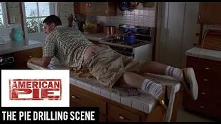 warm apple pie drilling scene   THE AMERICAN PIE 1999 HD