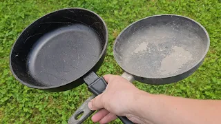 3 brilliant ideas from an old frying pan. Never throw away a future tool !!!