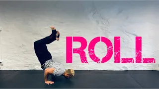 Road to Handstand ep03 (handstand fear? Try the Front roll - tips and secrets)