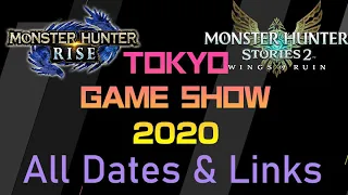 New Monster Hunter Rise & Monster Hunter Stories 2 Content at TGS 2020 - Capcom - #TGS2020