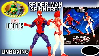 Unboxing Marvel Legends Spider-Man & Spinneret - Oct 14th 2022 - Hasbro Comic Book Figures