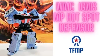 Transformers Masterpiece Hot Spot - MMC Ocular Max PS-23 Ignis - Protectobots Defensor