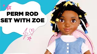 Wash, Style, & Curl With Zoe: Perm Rod Tutorial